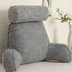 Ergonomic Back Cushion with Adjustable Headrest and Armrests