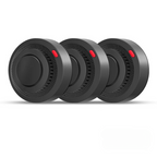 WiFi Smoke and Heat Detector with 85 dB Alarm, ABS, 8.0 cm