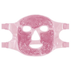 Reusable Hot and Cold Full-Face Gel Bead Therapy Mask with Eye Compress
