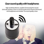 Sound Amplifier Microphone Wall Listening Device with Earphones
