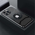 Metal MagSafe Case for iPhone 12–15 Series with Wireless Charging Support