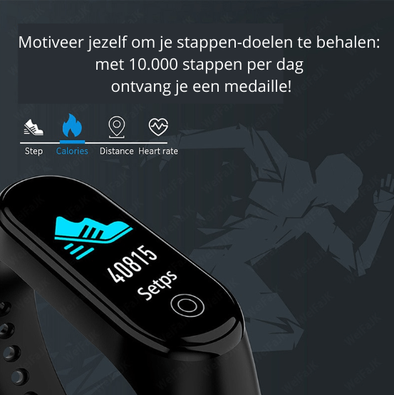 Vardismart Bluetooth Smartwatch with Heart Rate, Sleep and Step Tracking