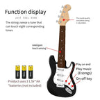 4-String Electric Guitar Toy for Kids, ABS Plastic, 43 x 15 x 4.2 cm
