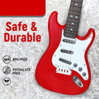 4-String Electric Guitar Toy for Kids, ABS Plastic, 43 x 15 x 4.2 cm