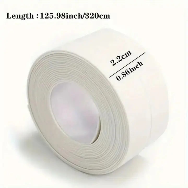 Self-Adhesive PVC Sealing Tape, 2.2 × 320 cm, 1.5 mm