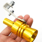 Vehicle Exhaust Resonator for Cars and Motorcycles, 2.5 x 10.7cm