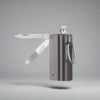 Flint Fire Starter Keychain with Bottle Opener, Alloy Casing, 7 cm