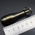 Flint Fire Starter Keychain with Bottle Opener, Alloy Casing, 7 cm
