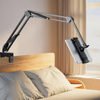 360° Rotatable Tablet Stand with Adjustable Aluminum Alloy Arm