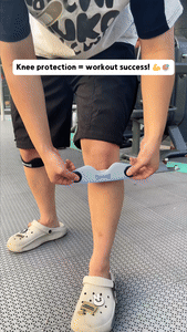 Adult Patella Knee Support Strap, 100% Polyester, Non-Woven