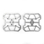 Aluminum Alloy Clipless Pedal Adapters Without Clips, 90 × 90mm, Pair