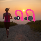 Waterproof Wireless Sport Earbuds, Bluetooth 5.0, IPX7, 20-Hour Playtime