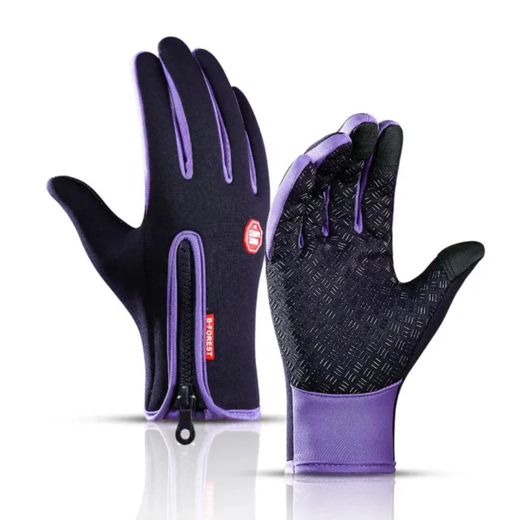 Thermal Water-Resistant Winter Gloves with Touchscreen Fingertips for Biking and Golf