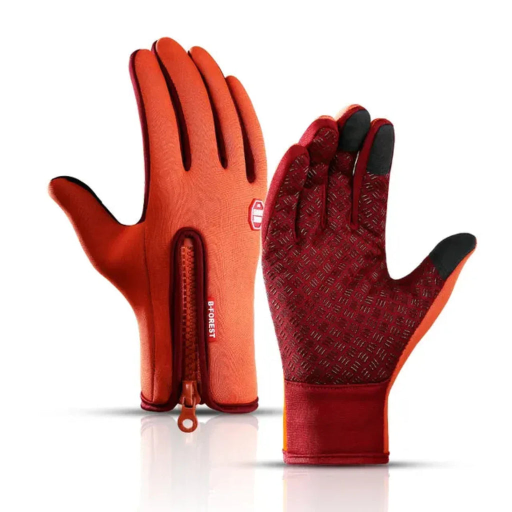 Thermal Water-Resistant Winter Gloves with Touchscreen Fingertips for Biking and Golf