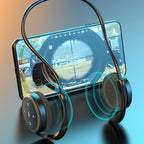 A23 Wireless Bluetooth 5.0 Headphones with TF Card MP3 Player, view 4