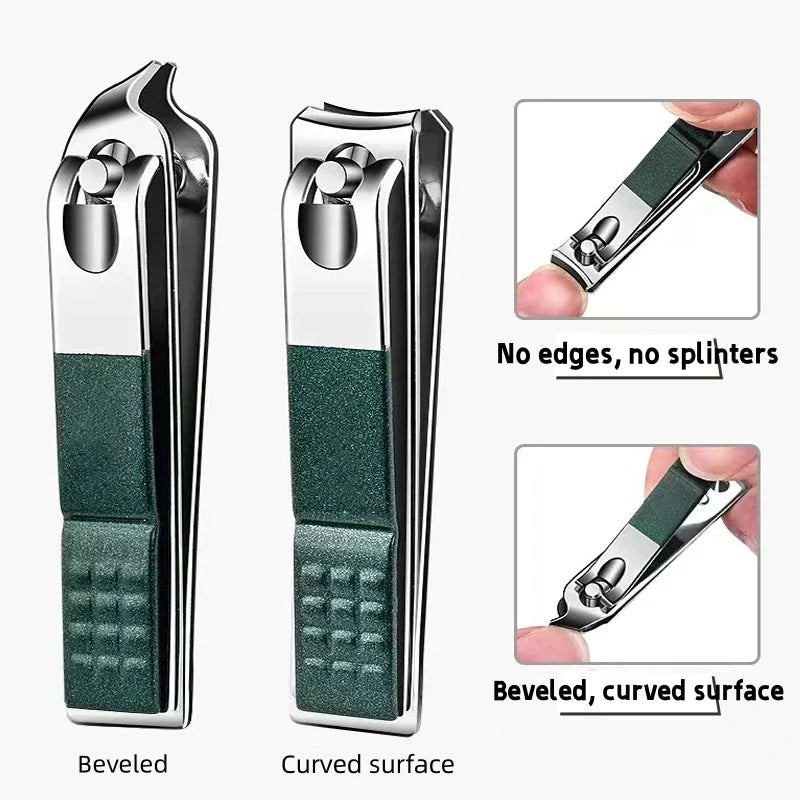 Stainless Steel Nail Clipper Set with Nail File
