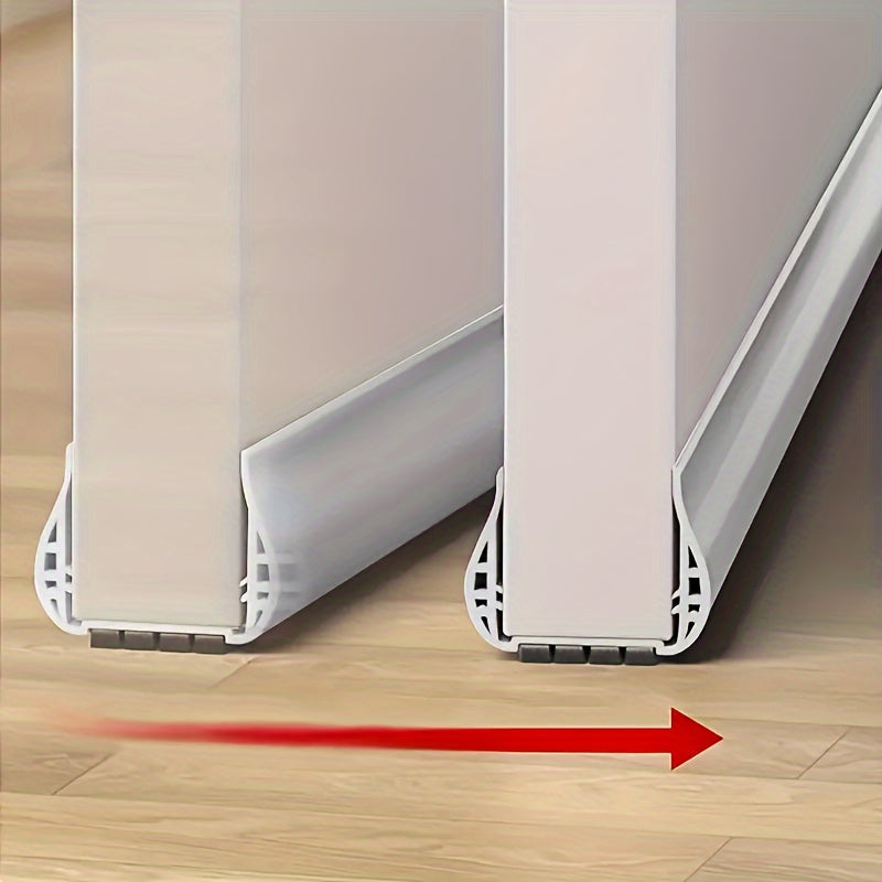 Adjustable Door Draft Stopper, Polyester and Foam, 92–99 cm, view 10
