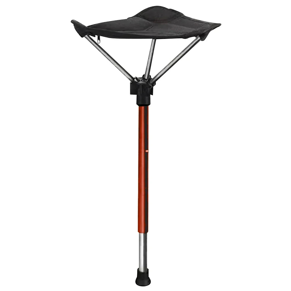 Adjustable Folding Camping Stool, 7075 Aluminum Alloy Frame, view 8