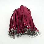 Adjustable Lanyard Black Gray Wine Red | Thrascher