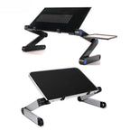 Adjustable Laptop Stand with Mouse Pad for Couch, Bed & Desk, view 2