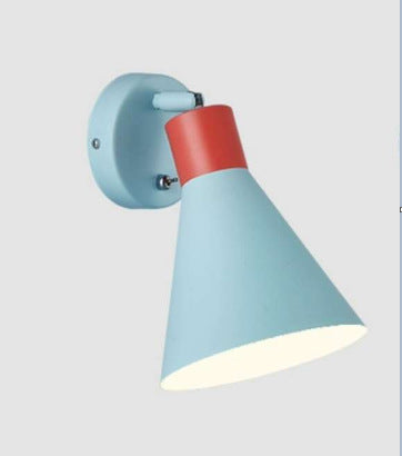 Adjustable Mid-Century Cone Wall Lamp with Swivel Arm | Thrascher