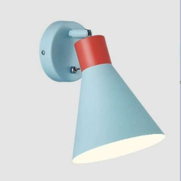Adjustable Mid-Century Cone Wall Lamp with Swivel Arm | Thrascher