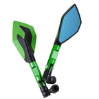 Adjustable Motorcycle Racing Mirrors with Rotating Joints, Aluminum, view 12