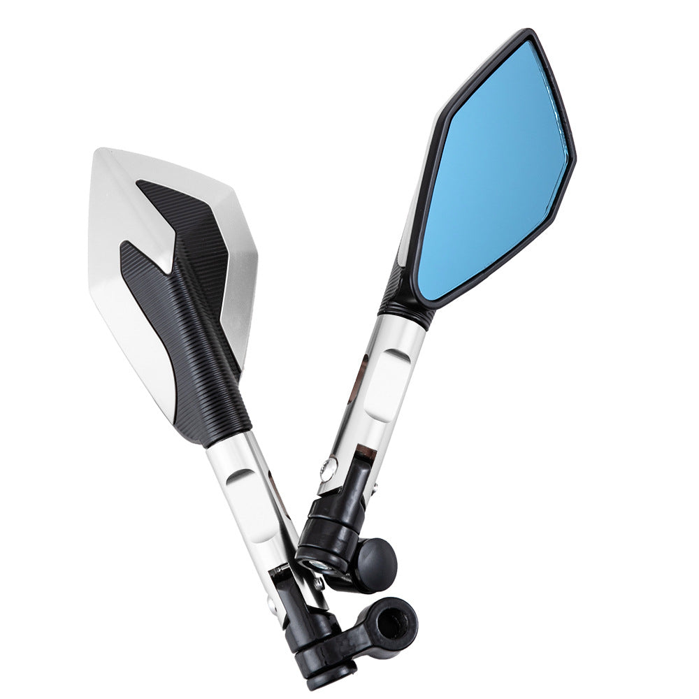 Adjustable Motorcycle Racing Mirrors with Rotating Joints, Aluminum, view 6