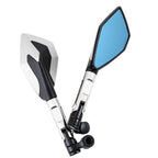 Adjustable Motorcycle Racing Mirrors with Rotating Joints, Aluminum, view 6