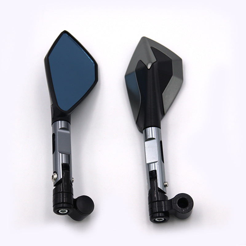 Adjustable Motorcycle Racing Mirrors with Rotating Joints, Aluminum, view 9