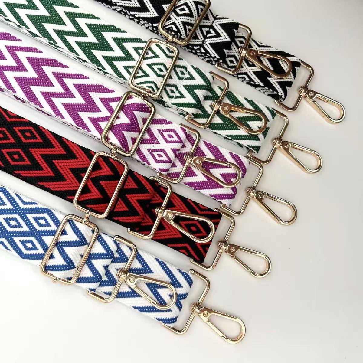 Adjustable Patterned Bag Strap | Thrascher