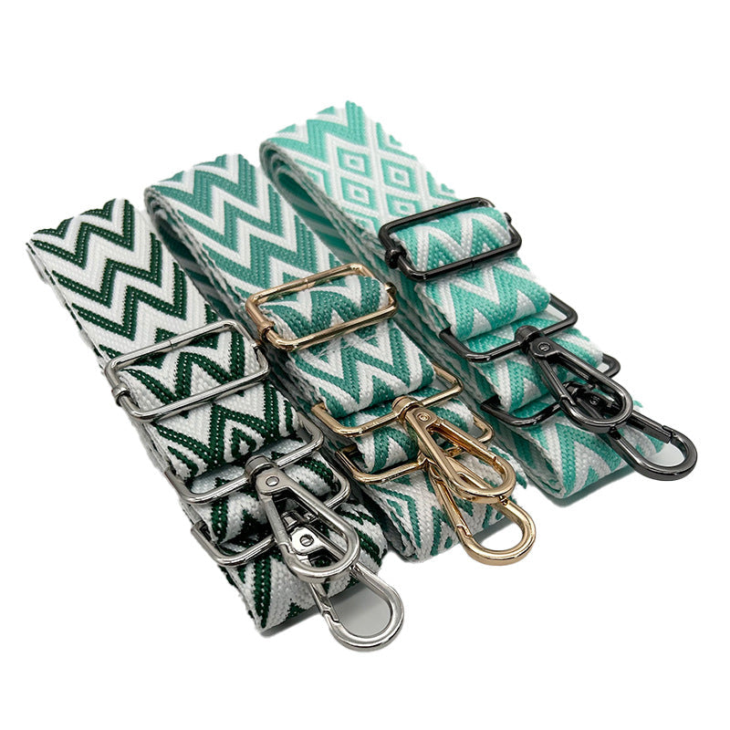Adjustable Patterned Bag Strap | Thrascher