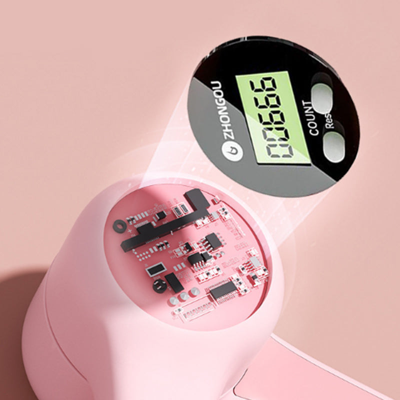 Adjustable Pelvic and Thigh Trainer with Resistance and Digital Counter, view 6