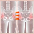 Adjustable Pelvic and Thigh Trainer with Resistance and Digital Counter, view 9