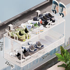 Adjustable Shoe Organizer for the Door | Thrascher