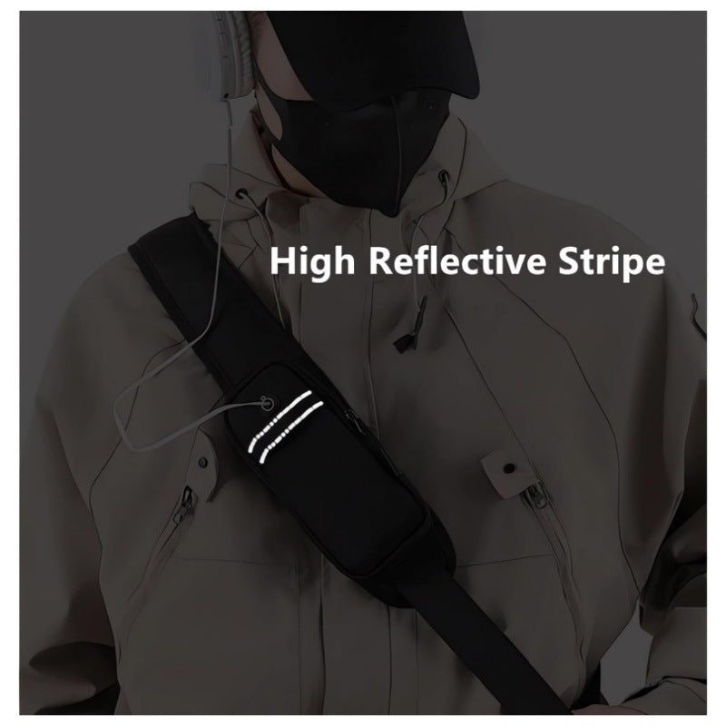Adjustable Sling Bag with Water Bottle Holder, 4*8*12 inch, view 3