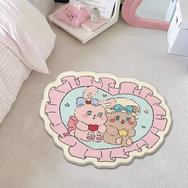 Adorable Cartoon Bear Area Rug | Thrascher