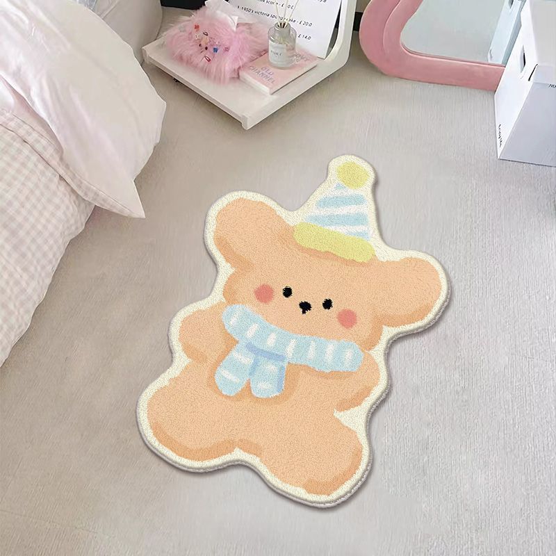 Adorable Cartoon Bear Area Rug | Thrascher