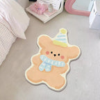 Adorable Cartoon Bear Area Rug | Thrascher