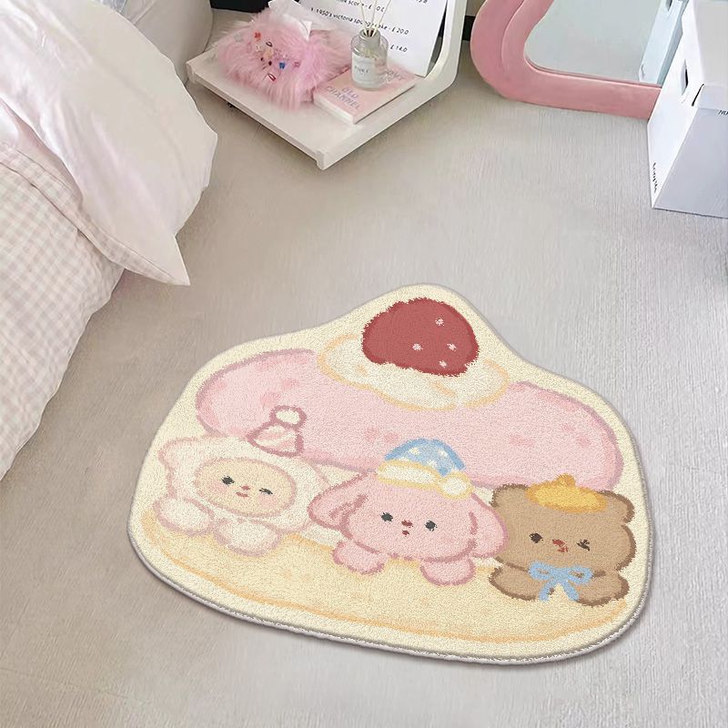 Adorable Cartoon Bear Area Rug | Thrascher