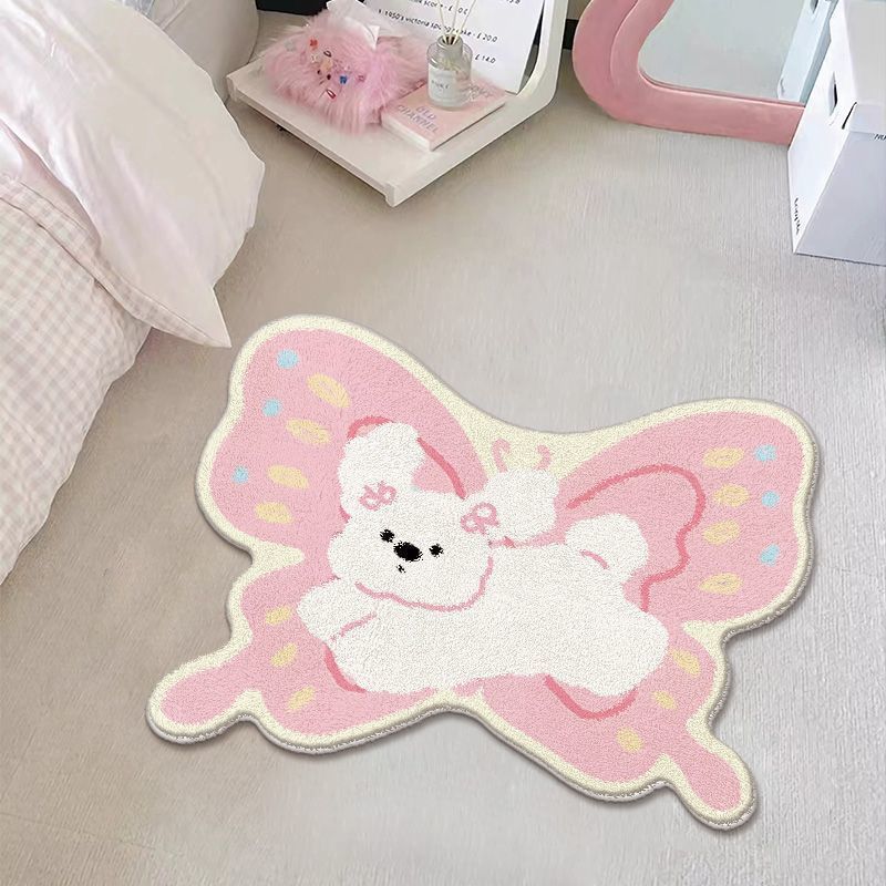 Adorable Cartoon Bear Area Rug | Thrascher