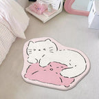 Adorable Cartoon Bear Area Rug | Thrascher
