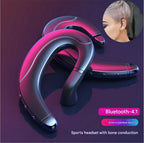AeroVibe Wireless Bone Conduction Headset with Bluetooth 4.2, view 3
