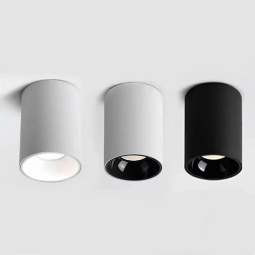 Alderfield Black & White Surface Mounted Downlight