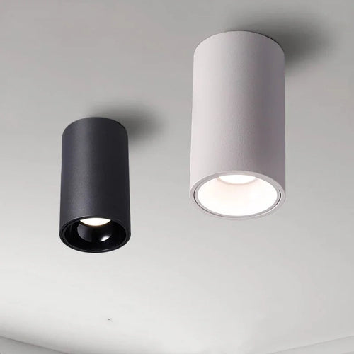 Alderfield Black & White Surface Mounted Downlight