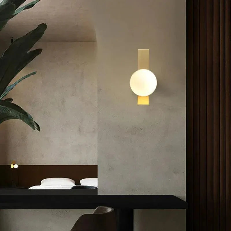 Alsora Glass Wall Lamp