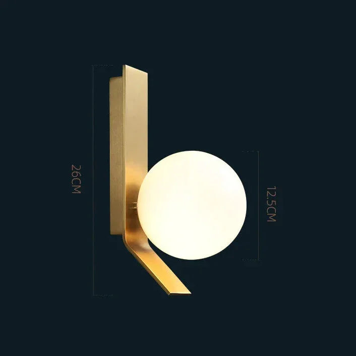 Alsora Glass Wall Lamp