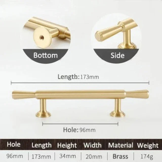 Alveda Brass Knobs & Handles