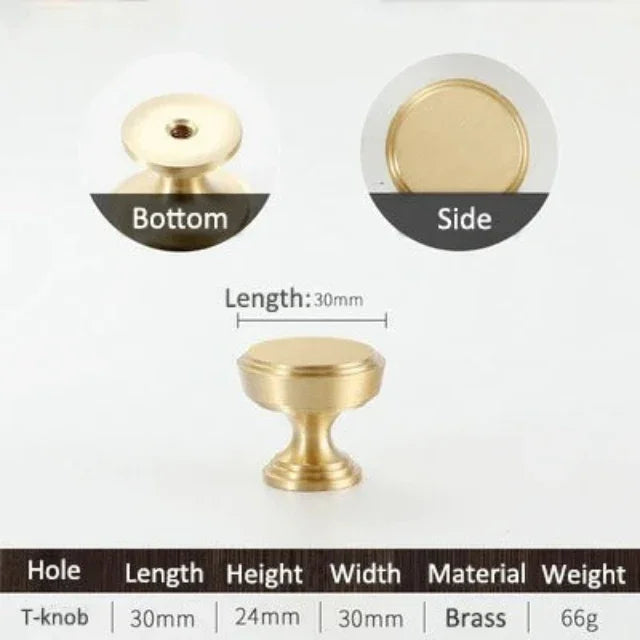 Alveda Brass Knobs & Handles