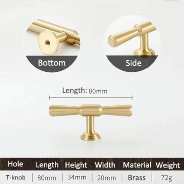 Alveda Brass Knobs & Handles